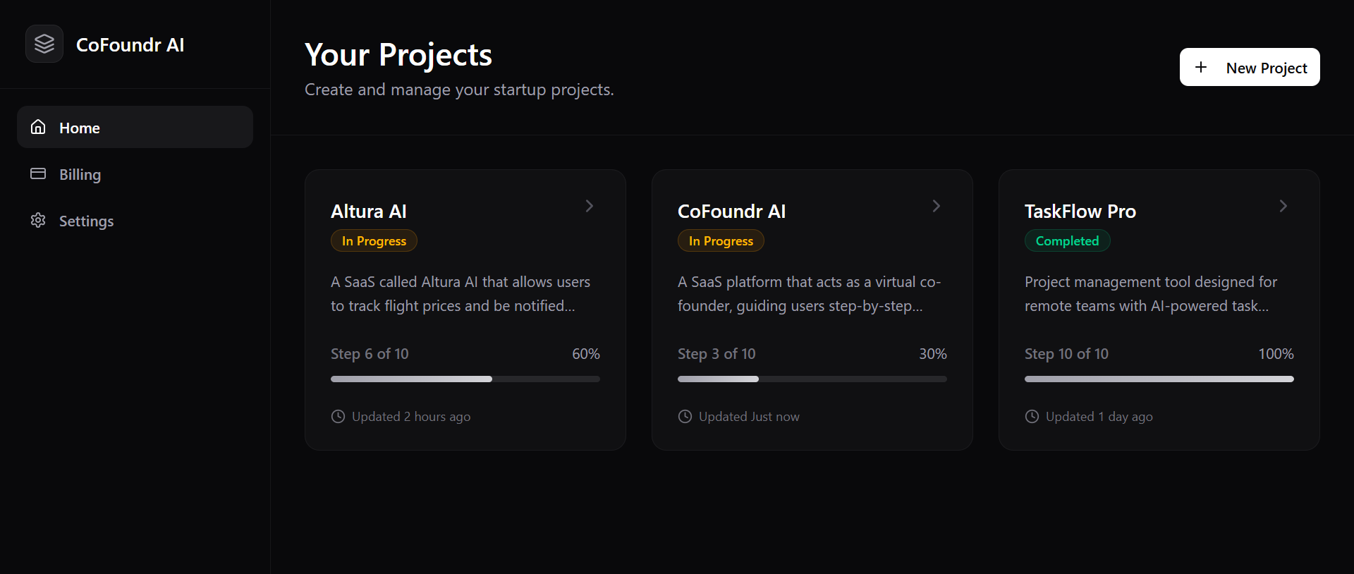 FoundrKit Dashboard